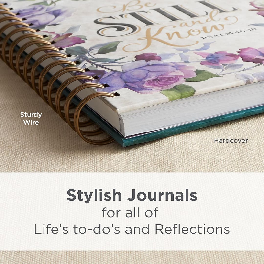 Be Still and Know – Journal con Versículos Bíblicos - Image 4