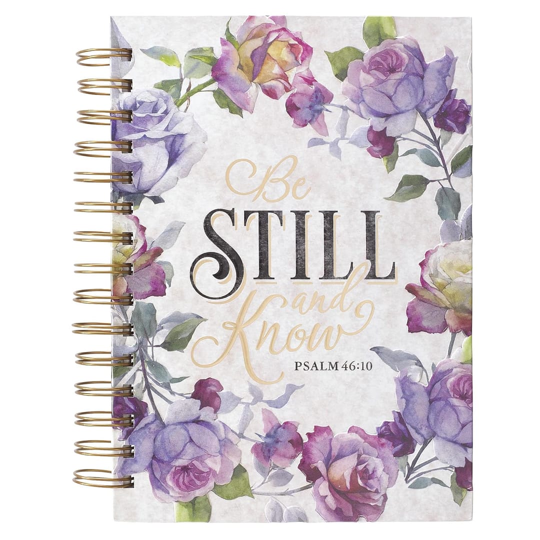 Be Still and Know – Journal con Versículos Bíblicos