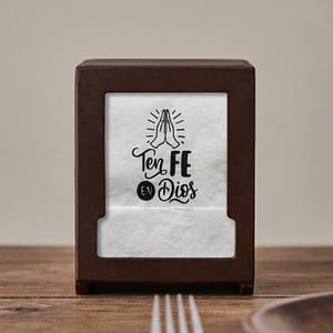 Servilletas con Mensajes de Fe