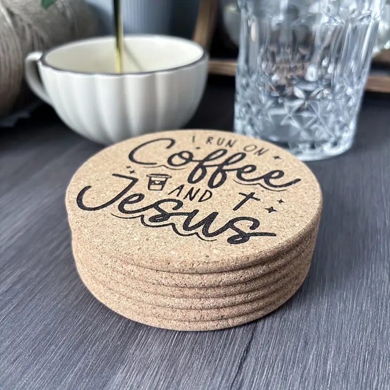 Juego de Portavasos de Corcho - Image 3