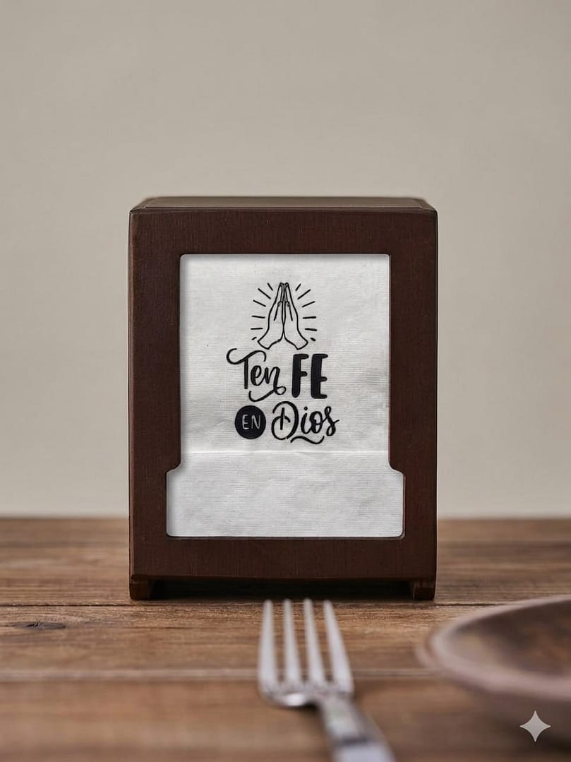 Servilletas con Mensajes de Fe