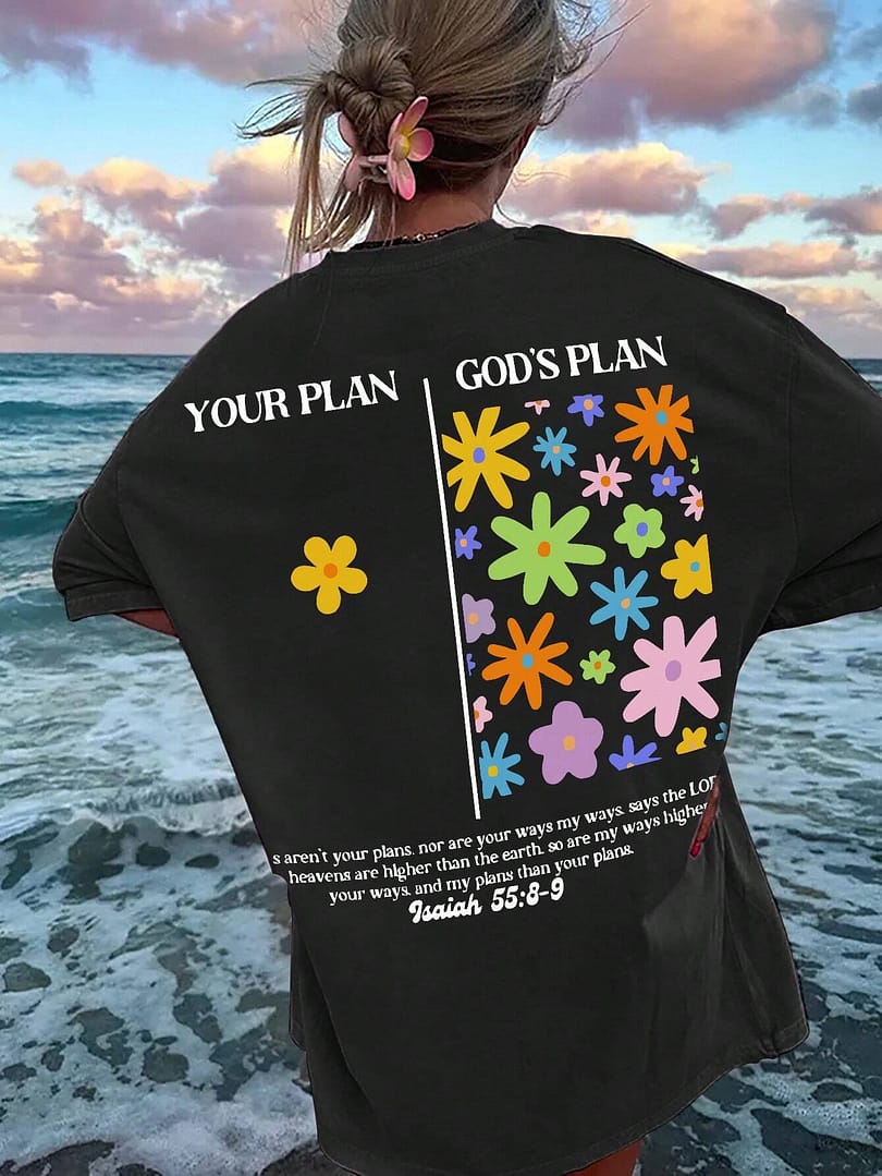 Gods Plan T-Shirt - Mujer - Image 3