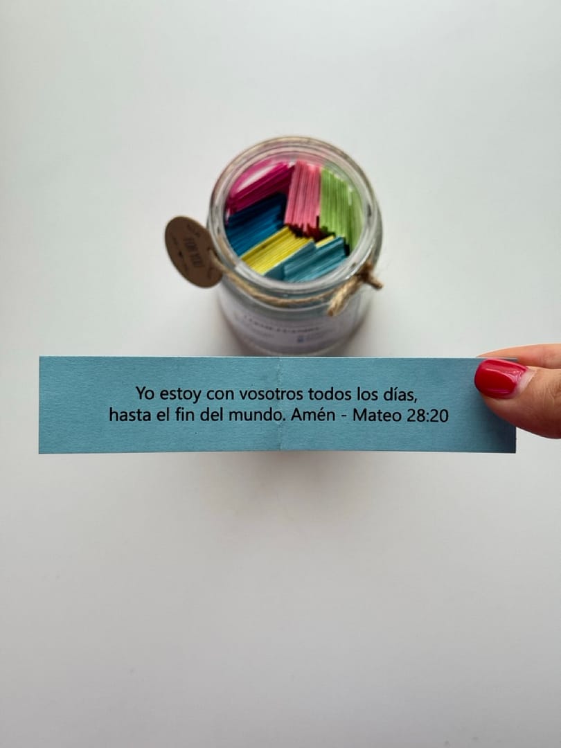 Tarro con Versos Bíblicos - Bible Jar - Image 3