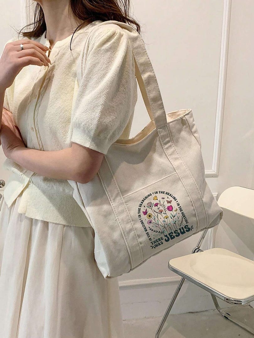 Tote Bag - There Was Jesus - Image 3