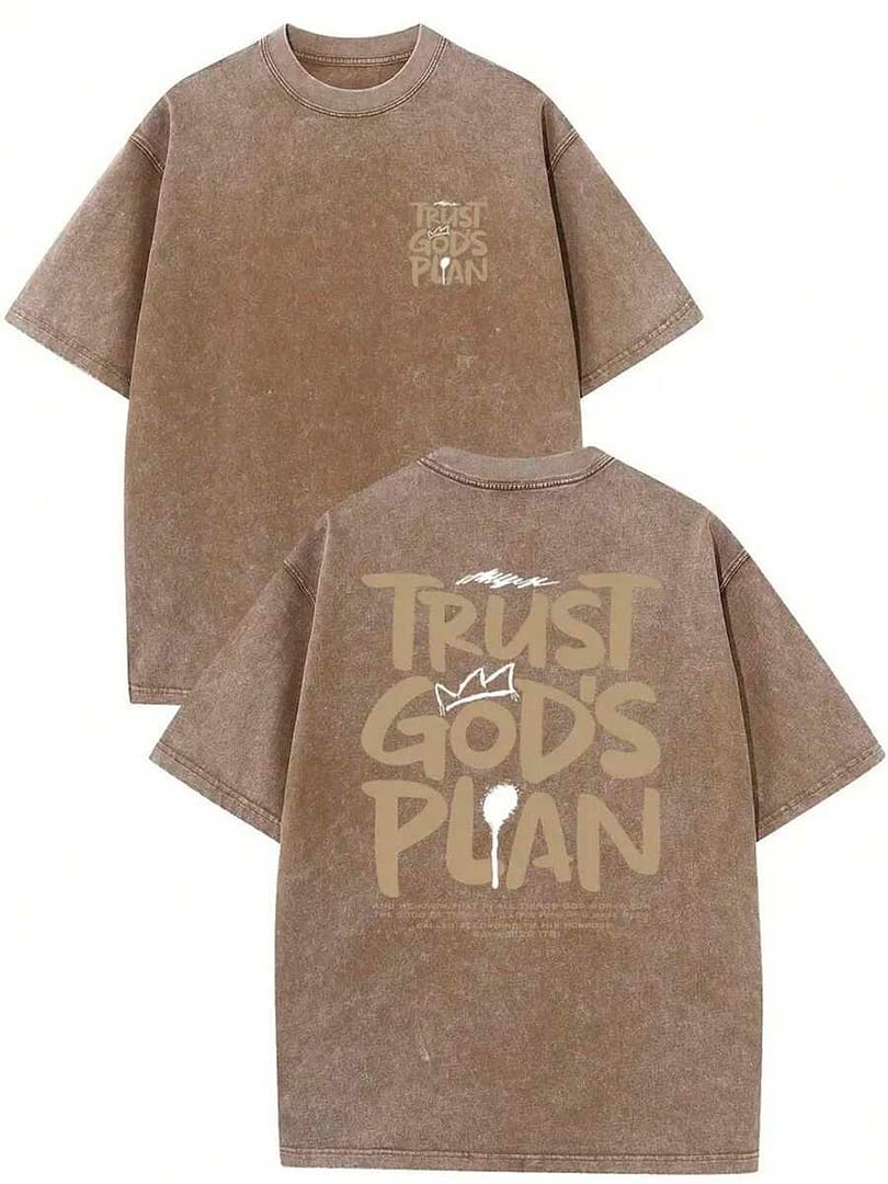 Trust God's Plan T-Shirt - Hombre