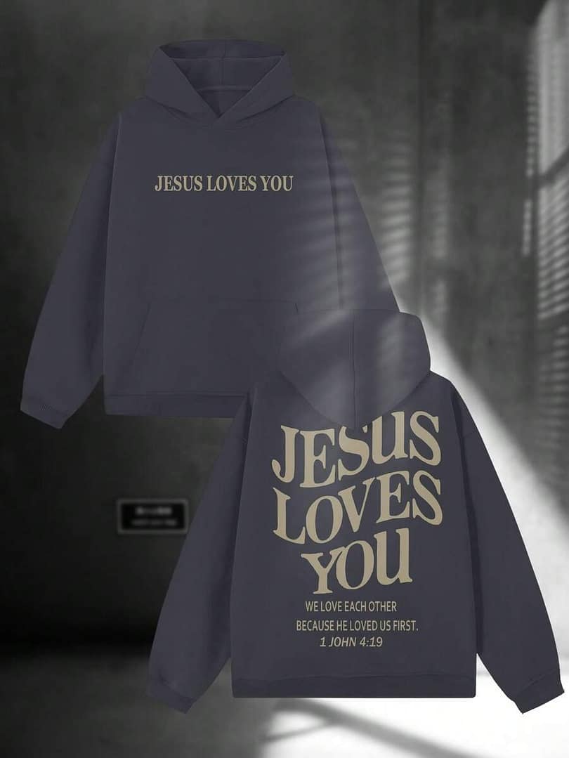 Hoodie Jesus Loves You