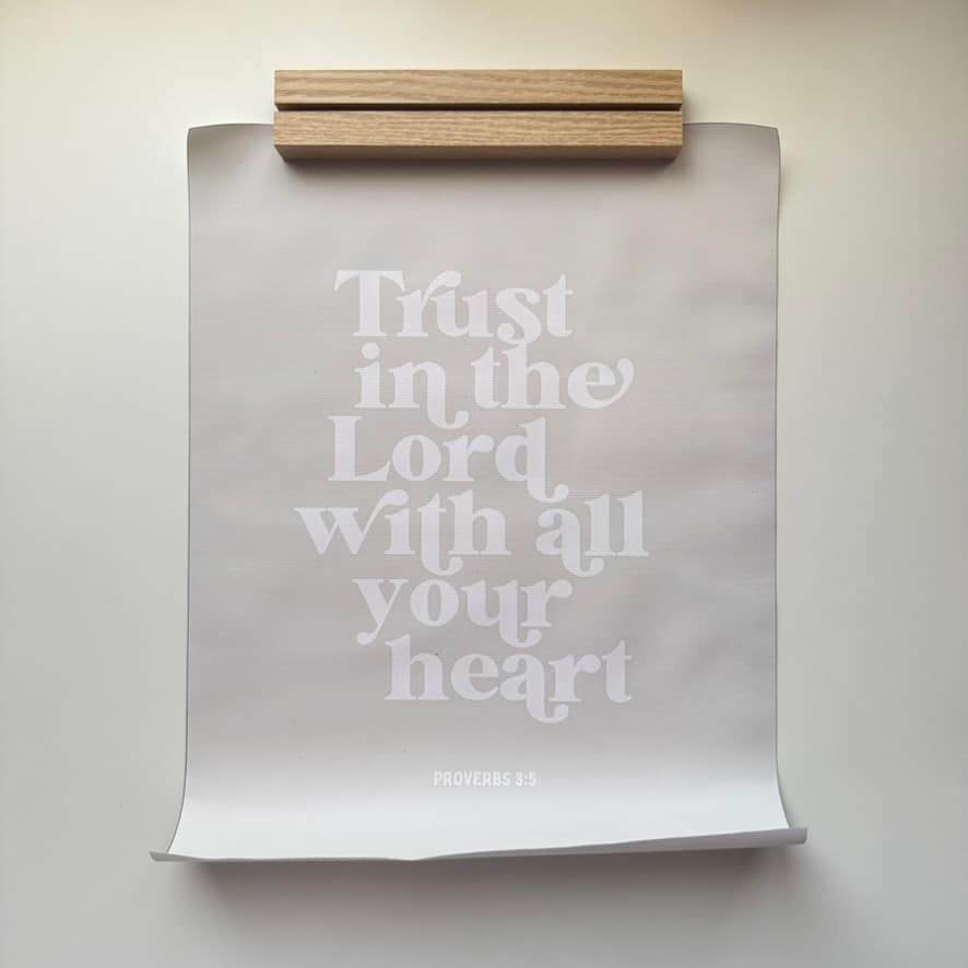 Poster 12x16 con Versos Bíblicos - Image 3